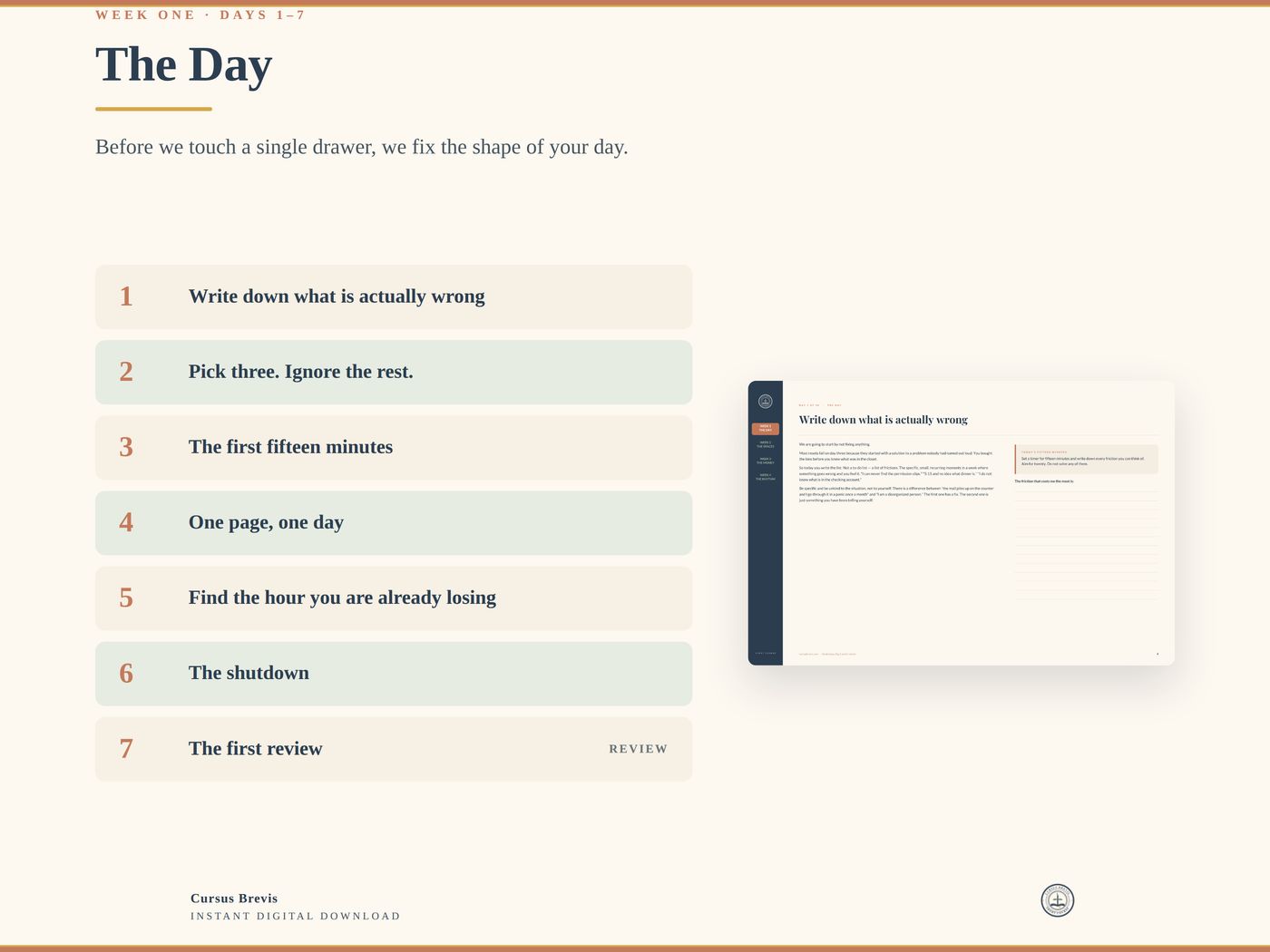 The 30-Day Organization Reset — preview 6