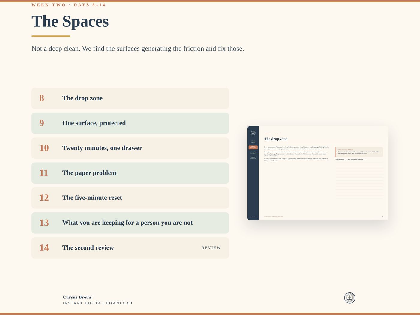 The 30-Day Organization Reset — preview 7