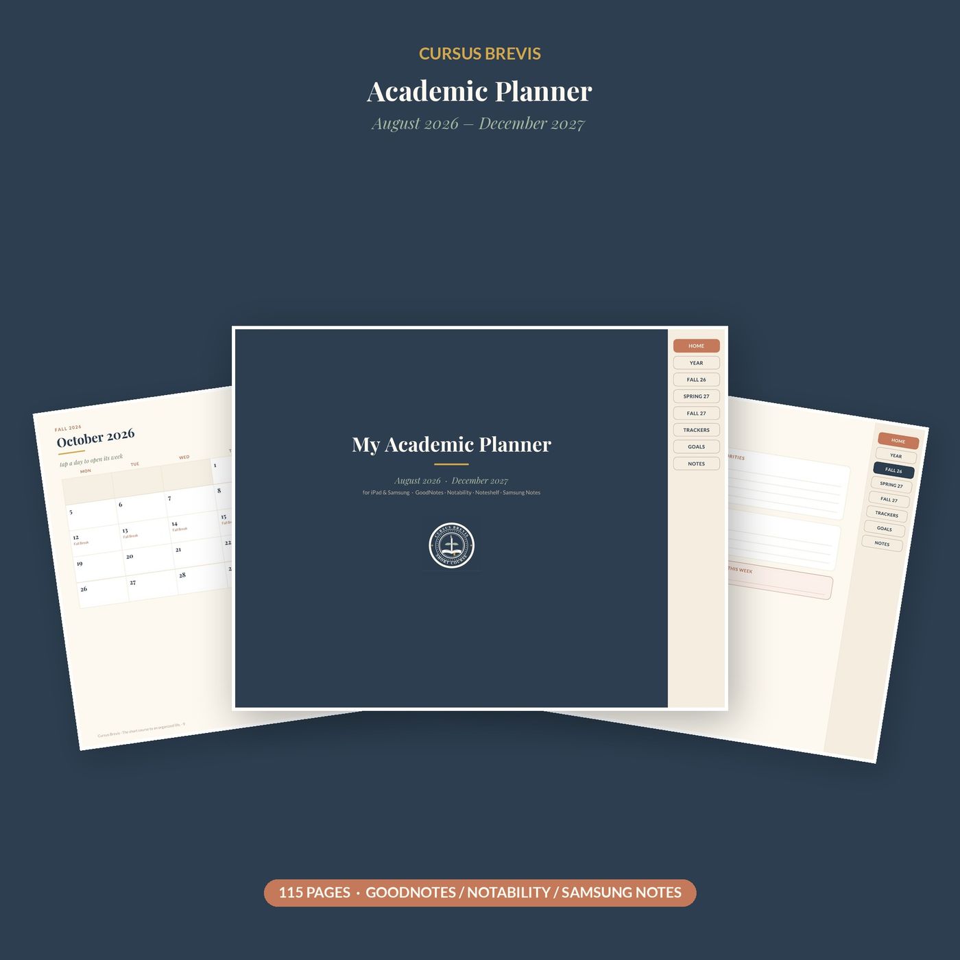 The Academic Planner 2026-2027 — preview 1