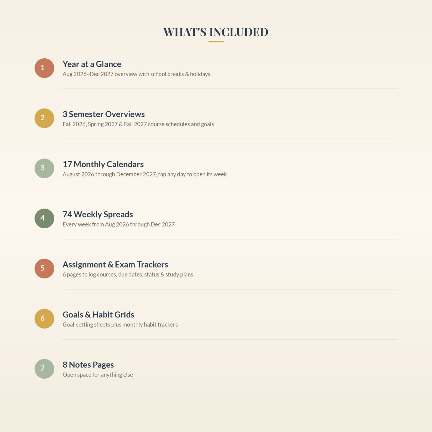 The Academic Planner 2026-2027 — preview 4