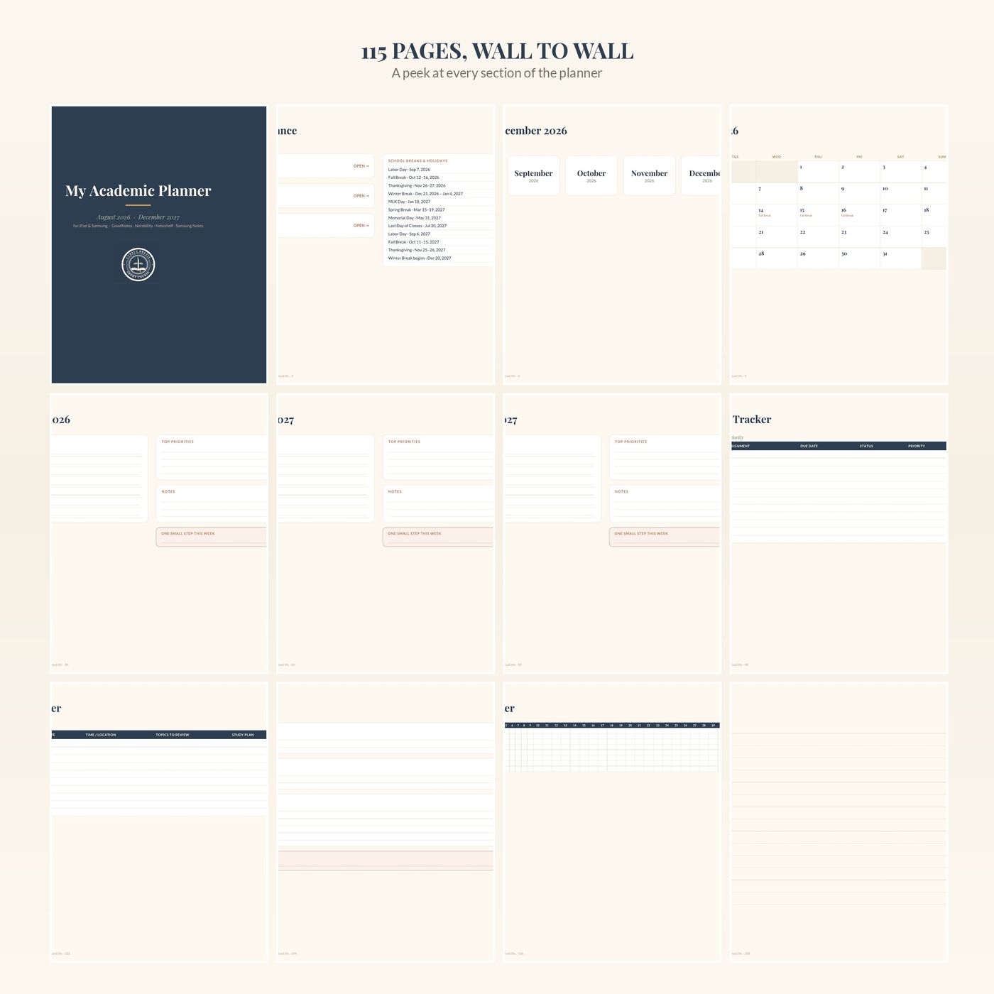 The Academic Planner 2026-2027 — preview 16
