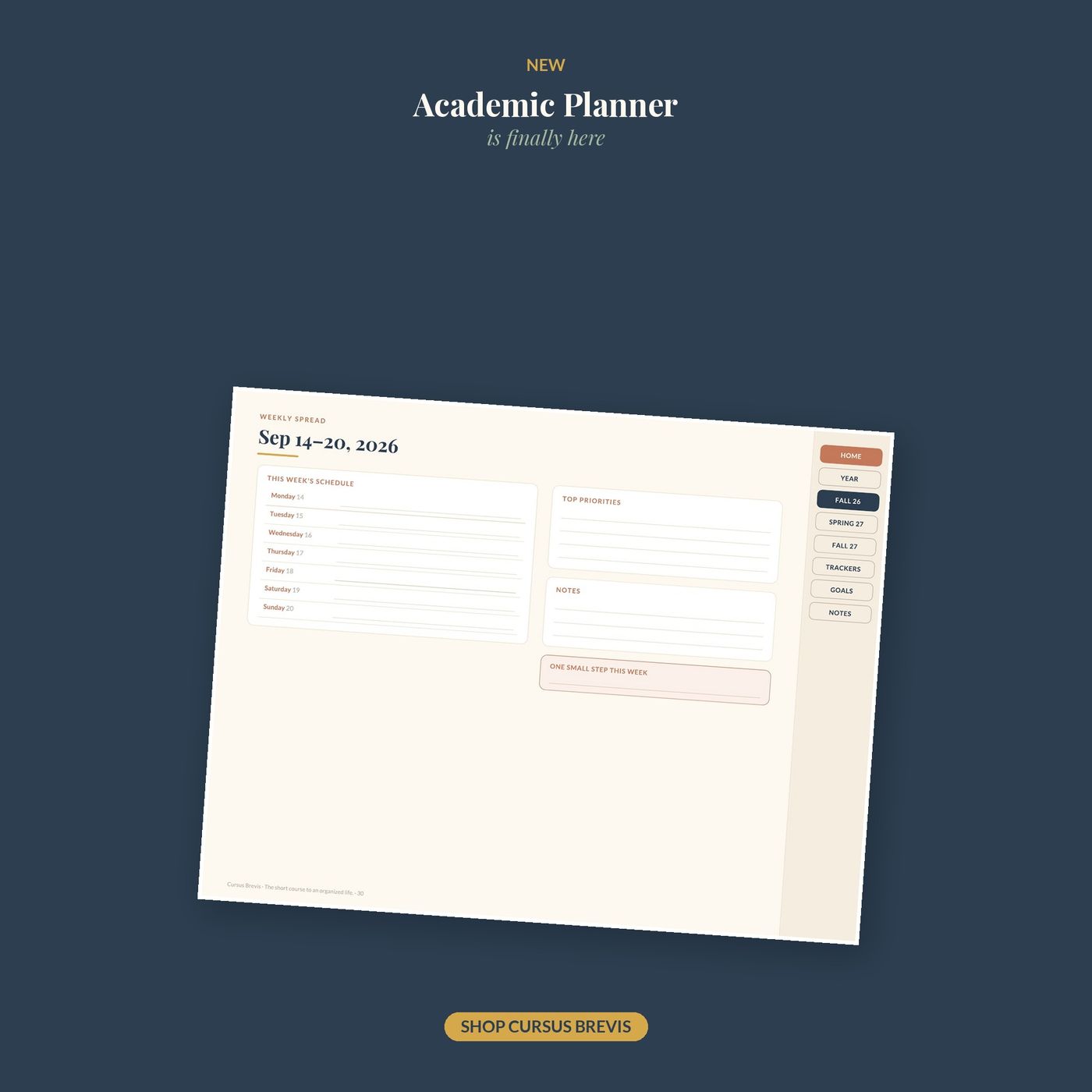 The Academic Planner 2026-2027 — preview 22