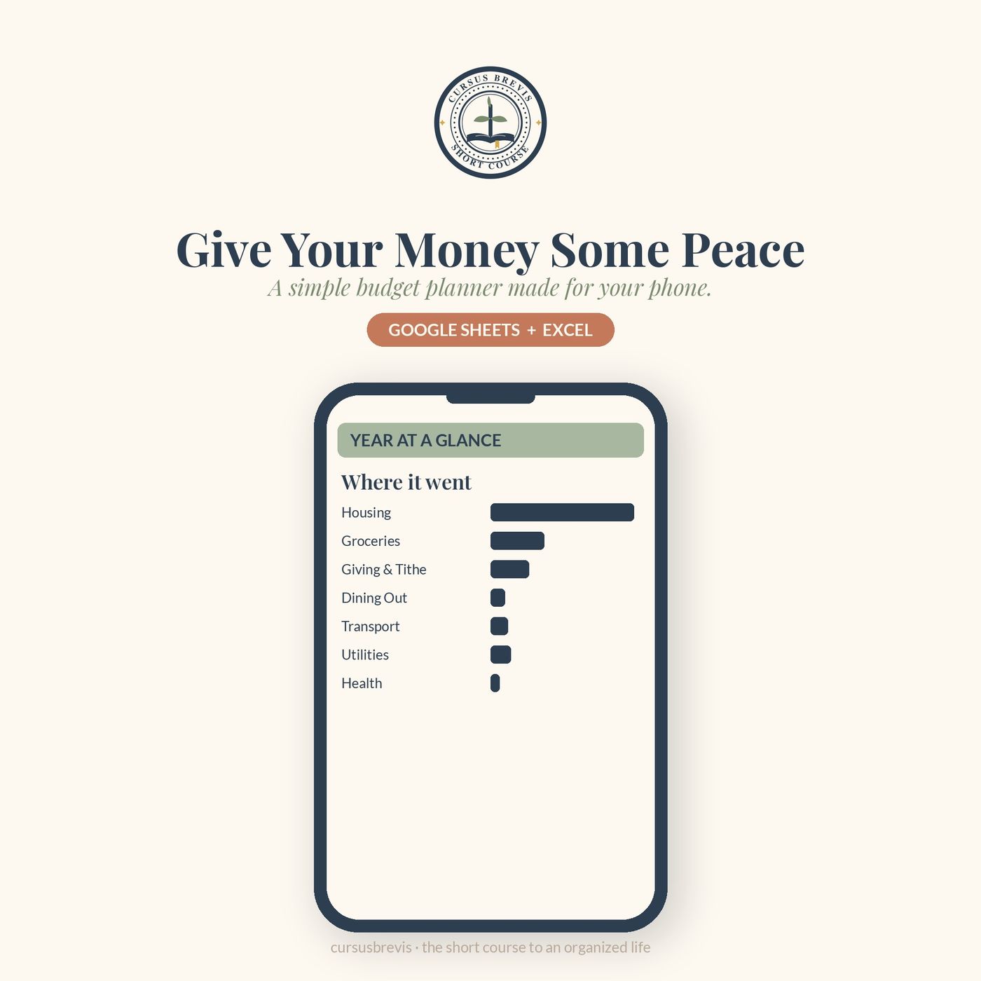 The Annual Budget Planner — preview 1