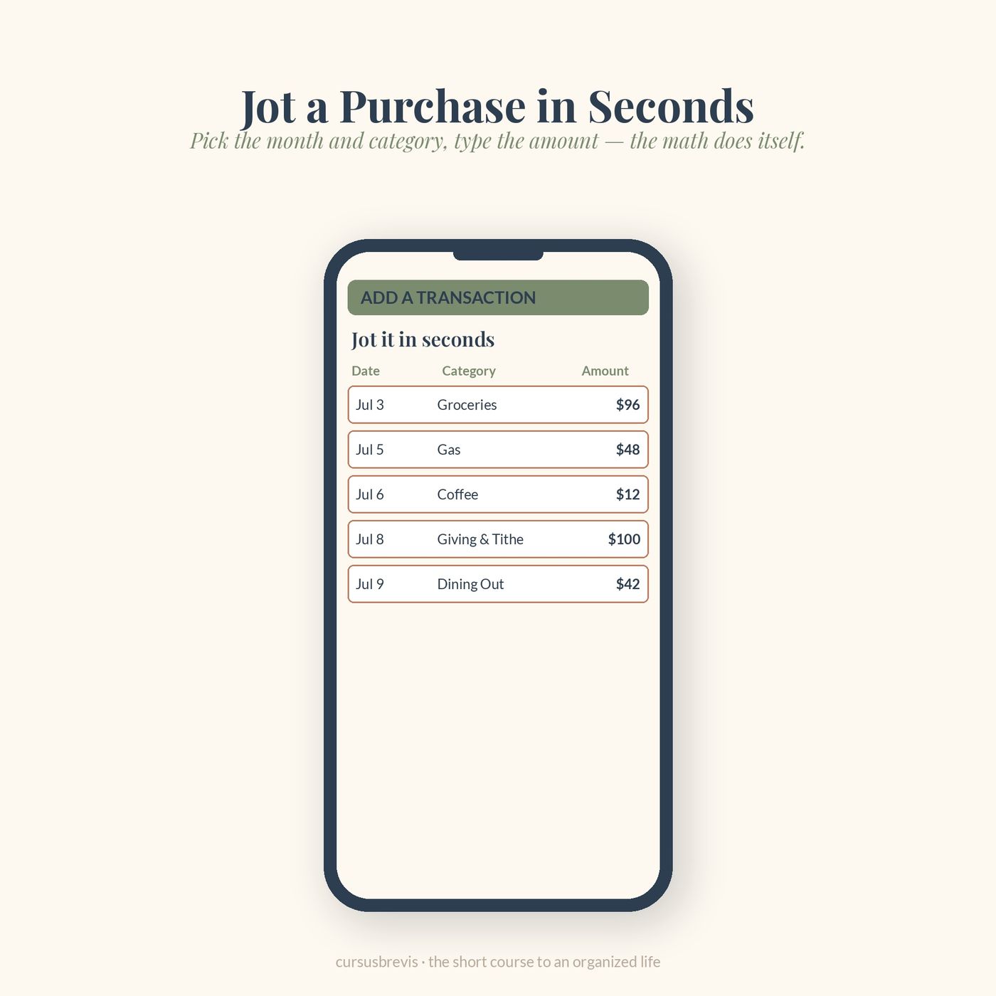 The Annual Budget Planner — preview 6