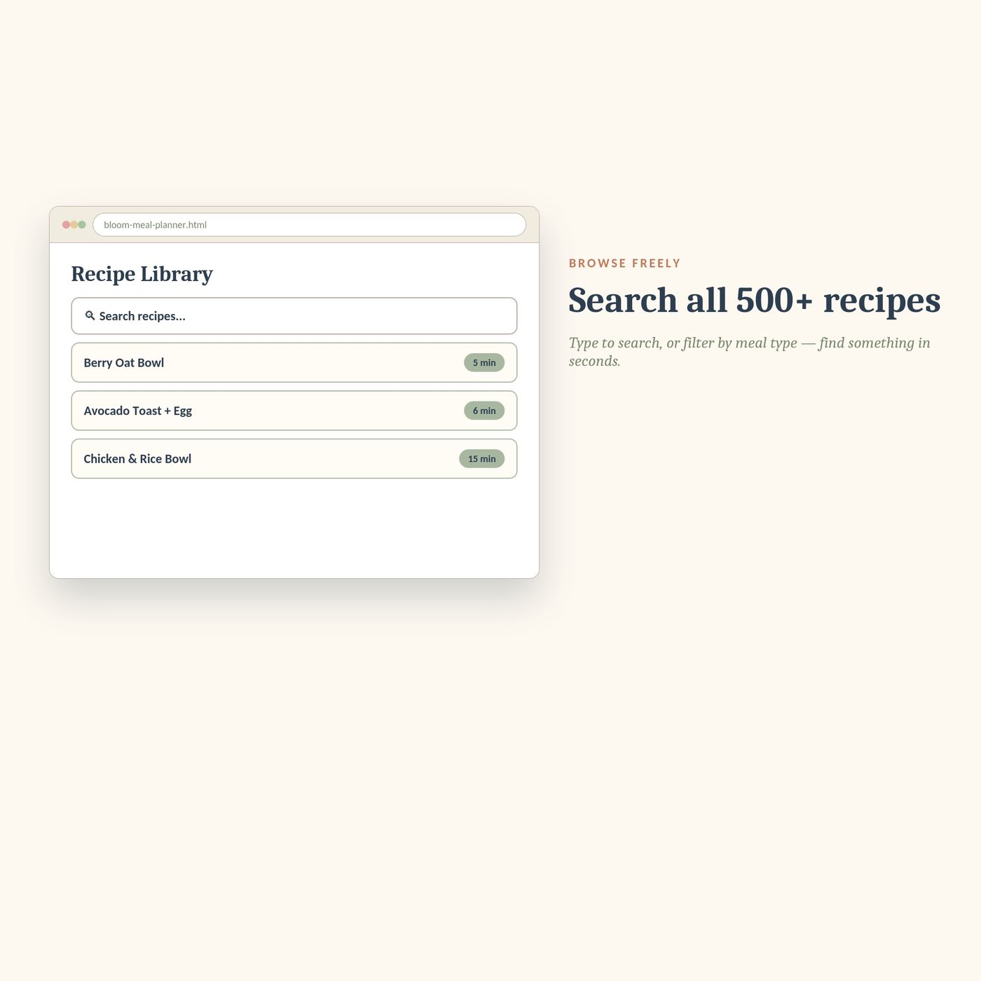 Bloom - A Meal Planner for Every Trimester — preview 5