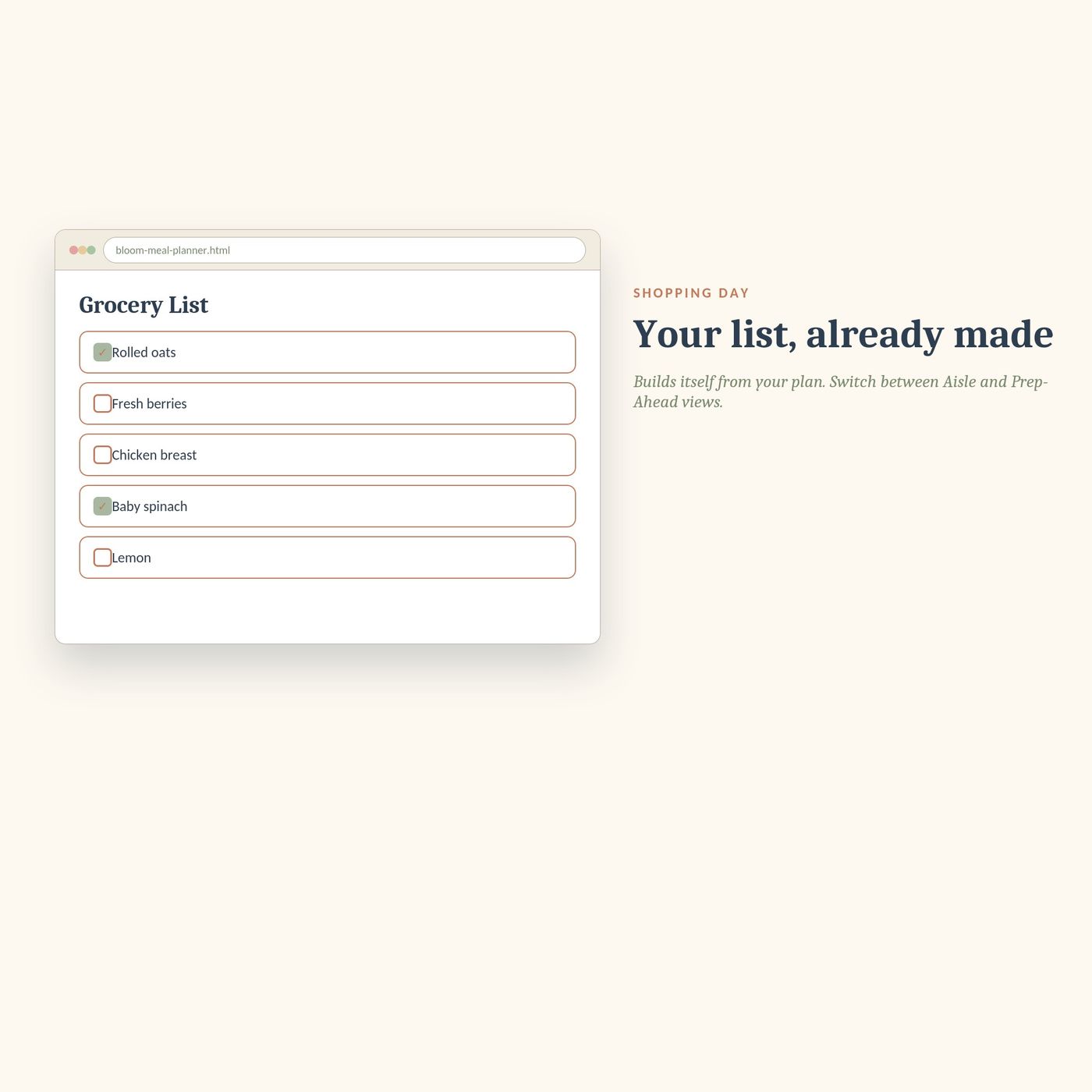 Bloom - A Meal Planner for Every Trimester — preview 10