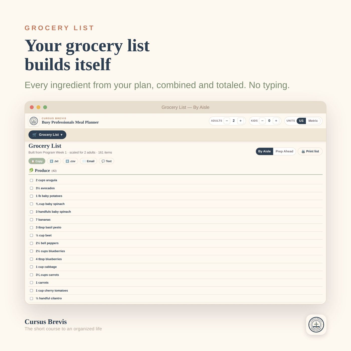 The Busy Professionals Meal Planner — preview 9