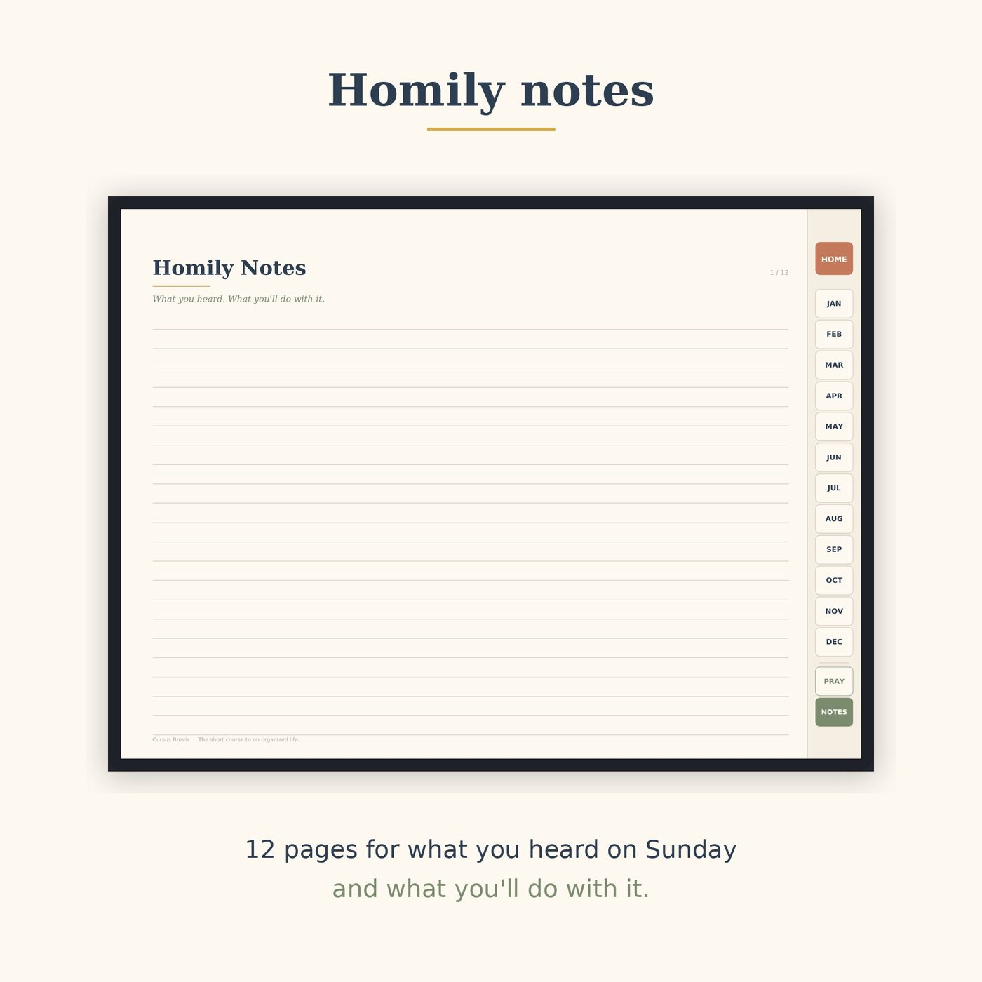 Catholic Daily Readings Journal - 2027 Edition, Tablet + Phone — preview 9