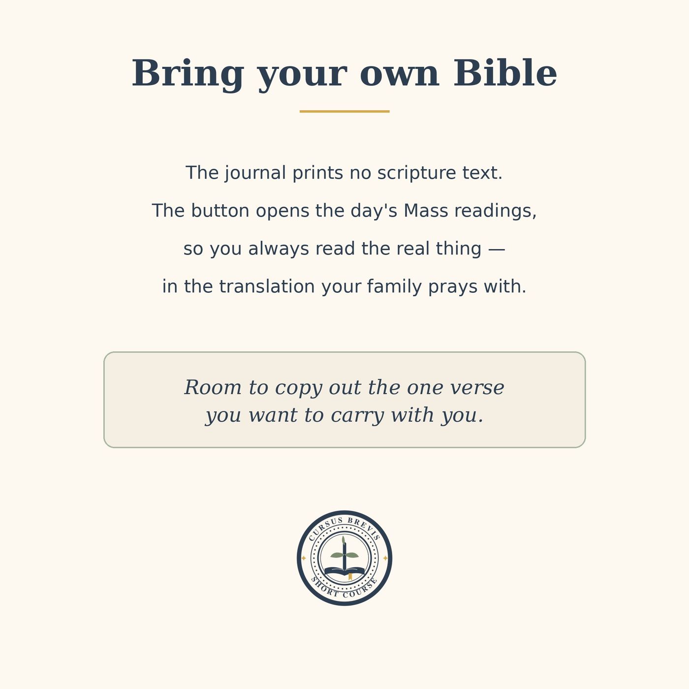 Catholic Daily Readings & Gospel Journal (Undated) — preview 20