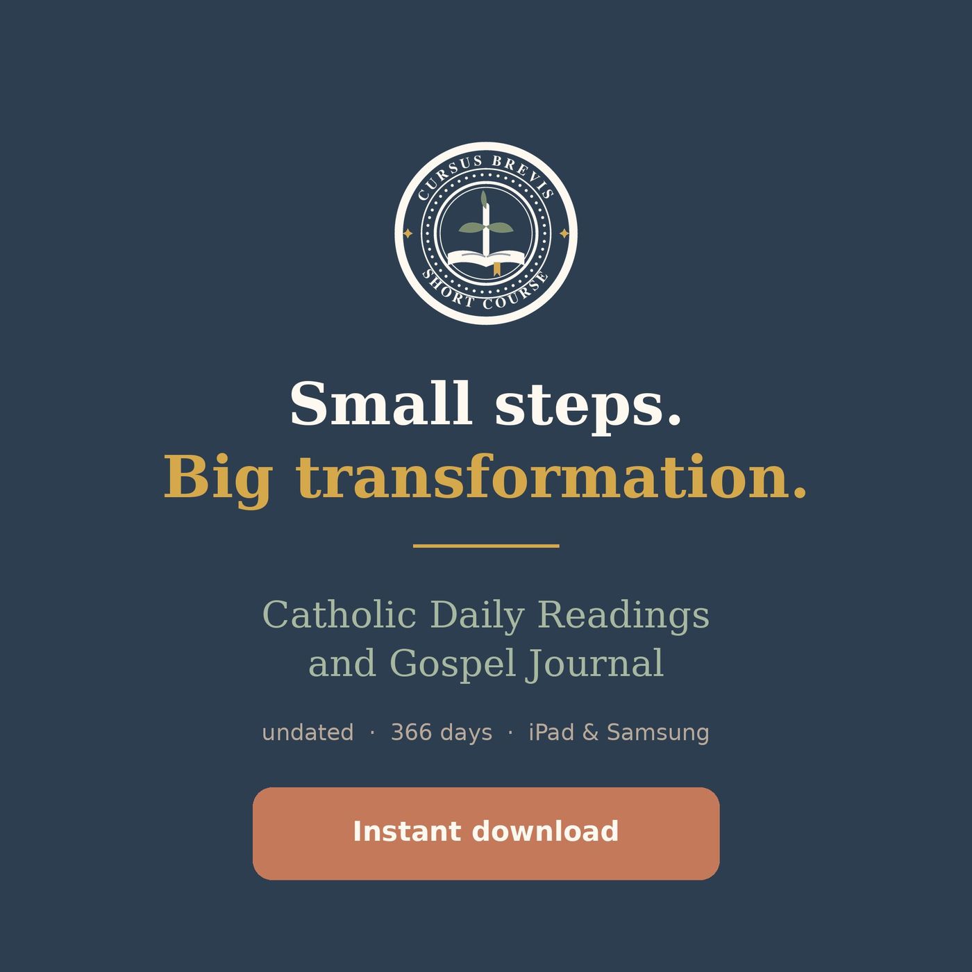 Catholic Daily Readings & Gospel Journal (Undated) — preview 22