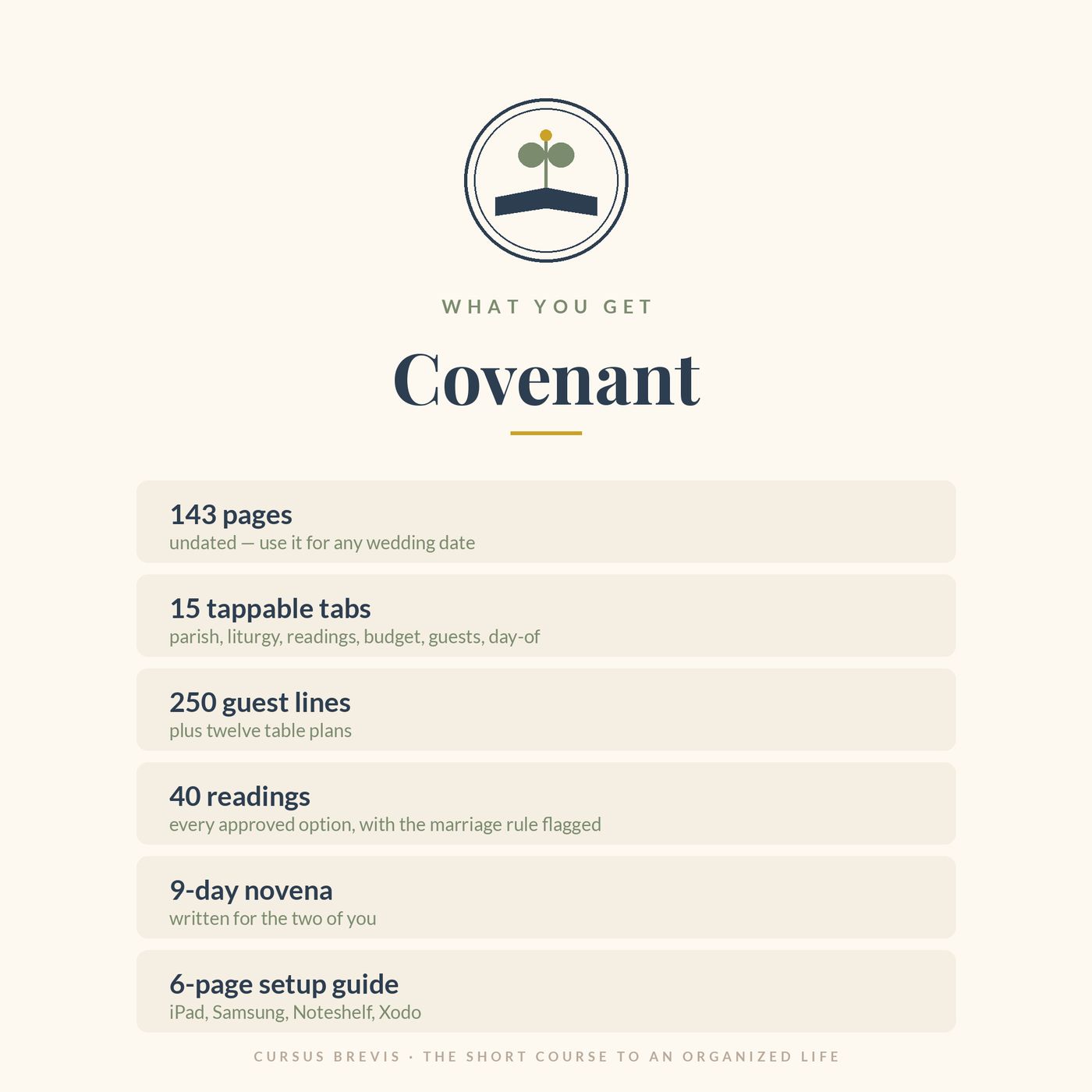 Covenant - Catholic Wedding Planner — preview 12