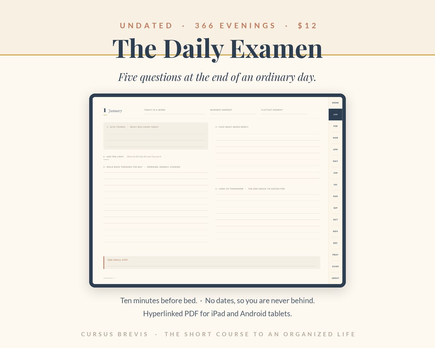 Daily Examen & Prayer Journal — preview 1