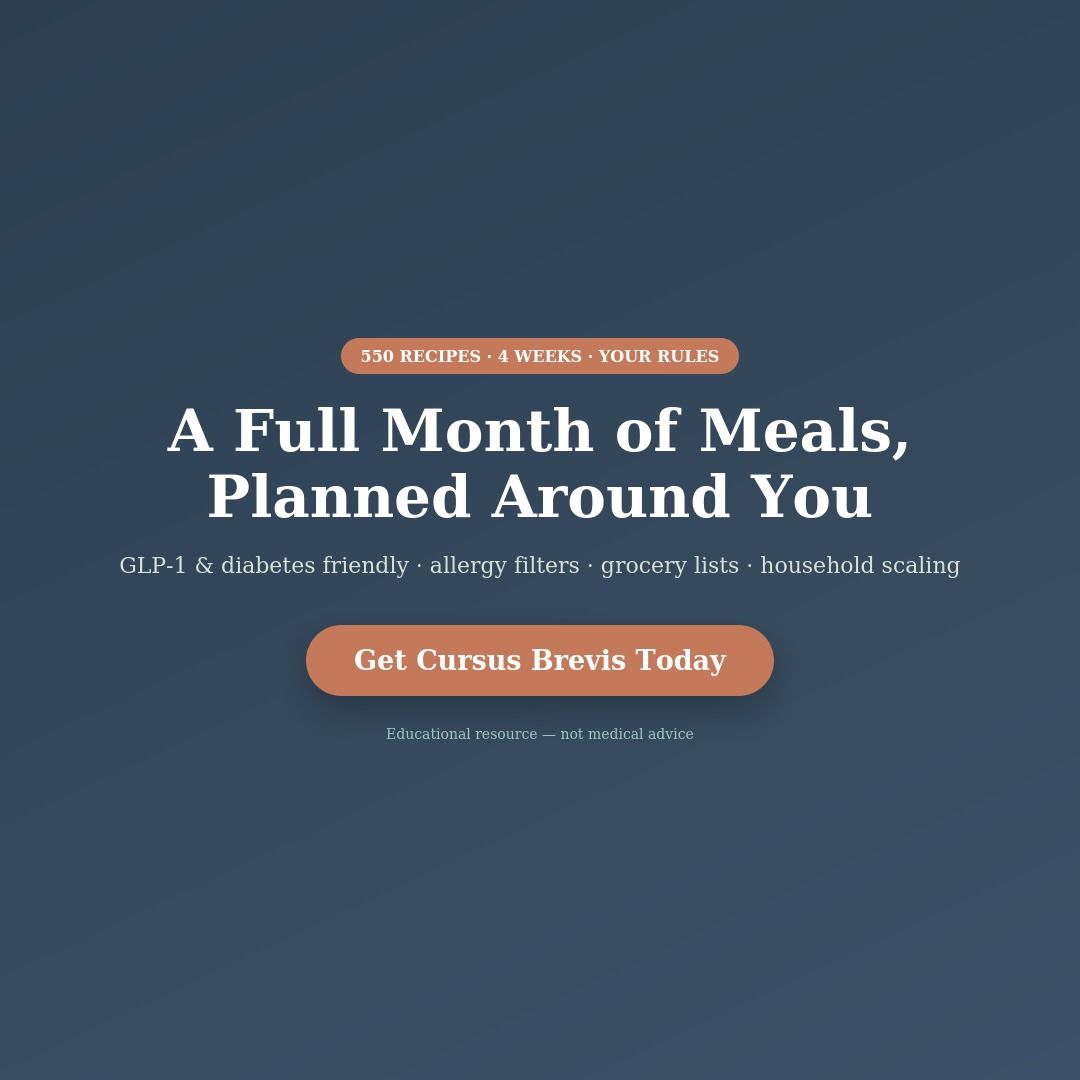 GLP-1 & Diabetes-Friendly Meal Planner — preview 9
