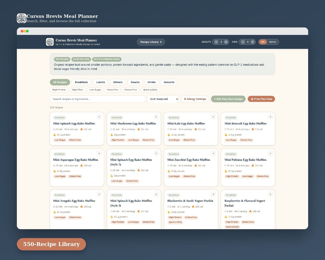 GLP-1 & Diabetes-Friendly Meal Planner — preview 10