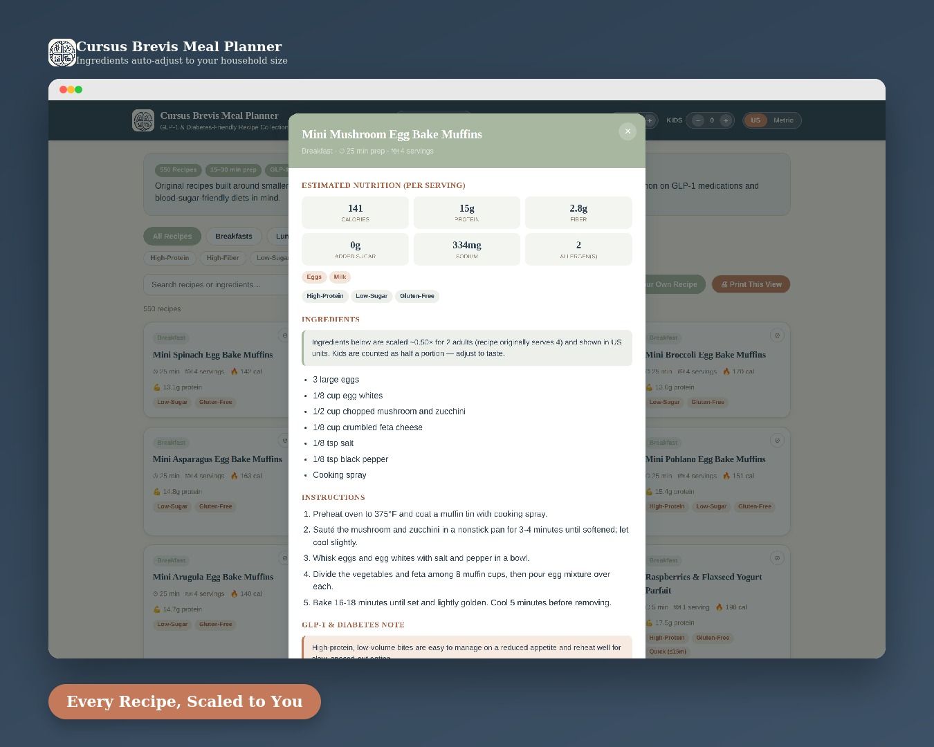 GLP-1 & Diabetes-Friendly Meal Planner — preview 11