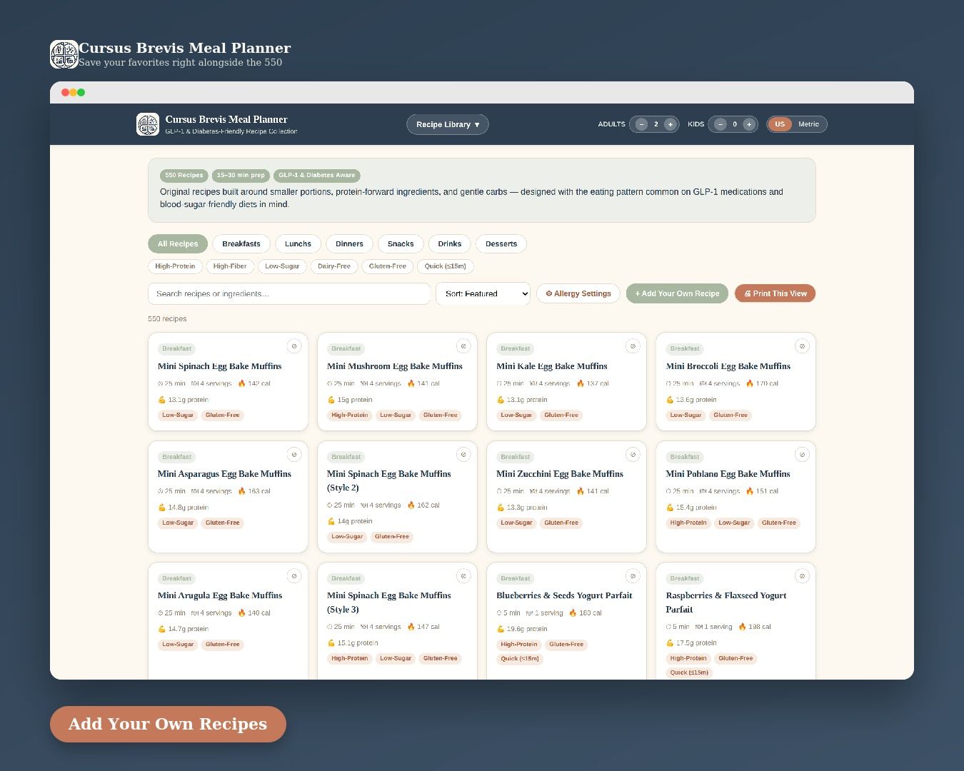 GLP-1 & Diabetes-Friendly Meal Planner — preview 16
