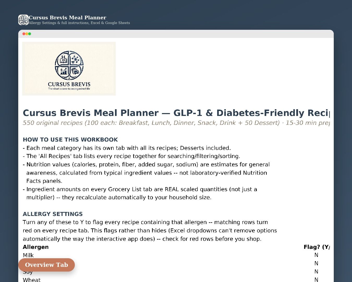GLP-1 & Diabetes-Friendly Meal Planner — preview 17