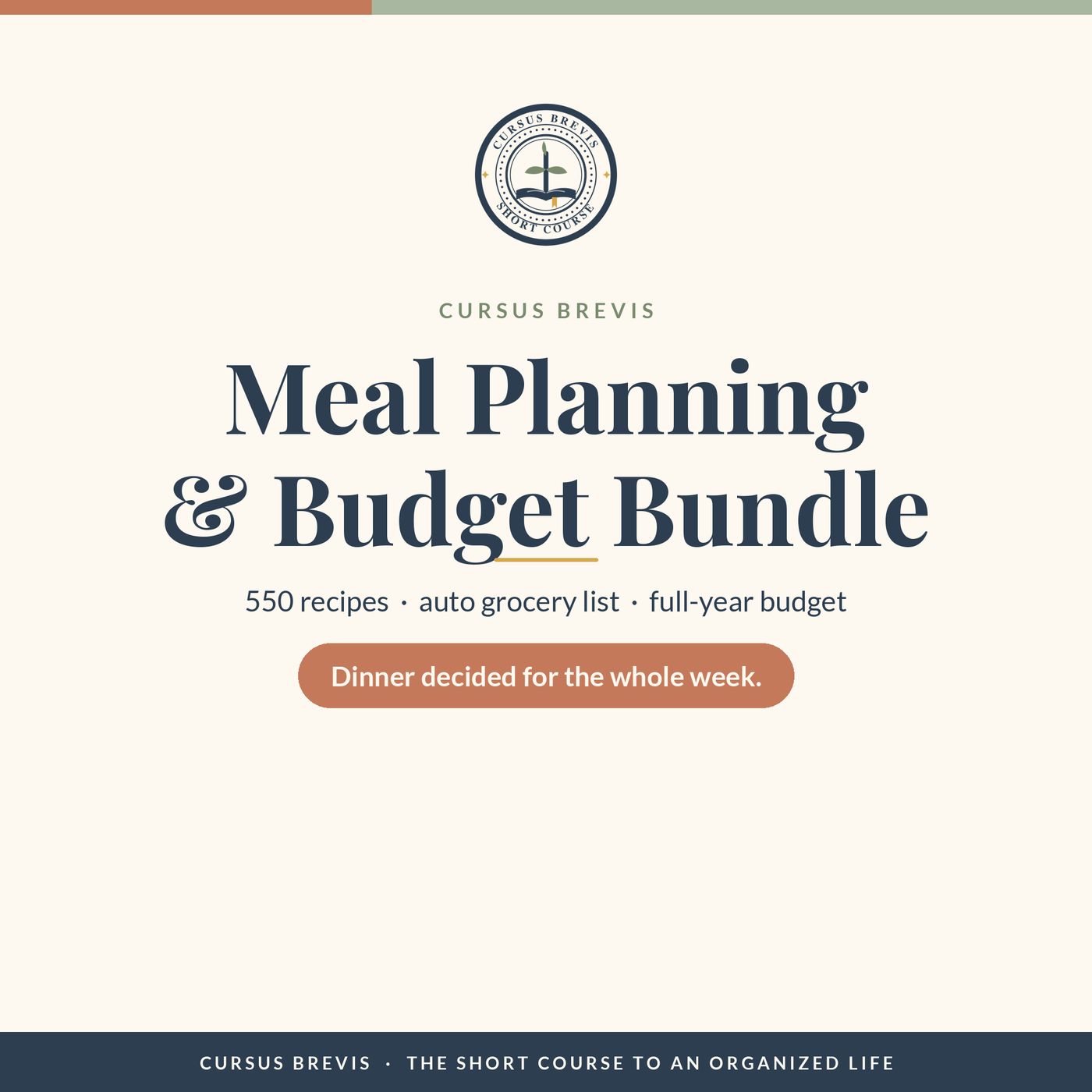 Household Budget & Meal Planning Bundle — preview 1