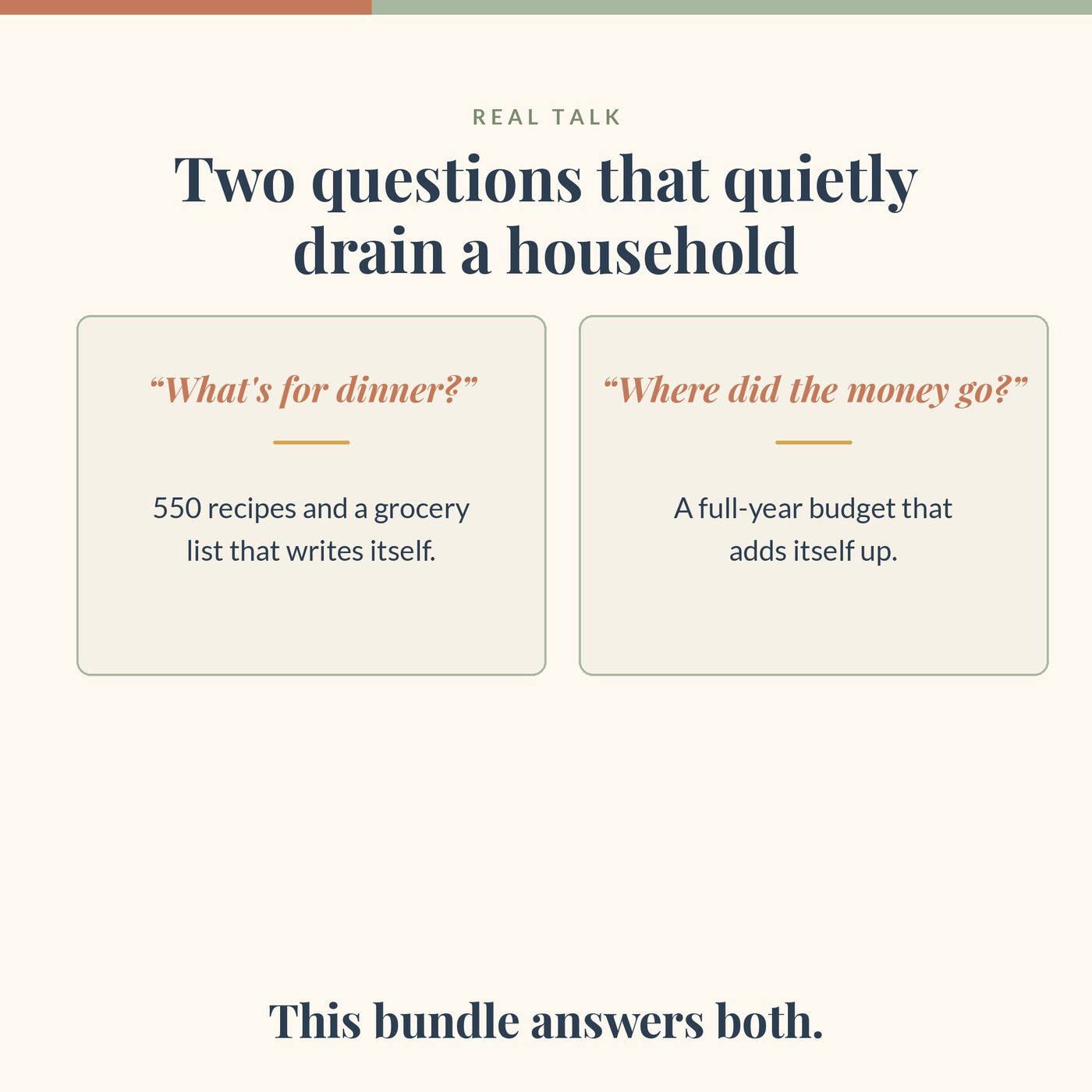Household Budget & Meal Planning Bundle — preview 5