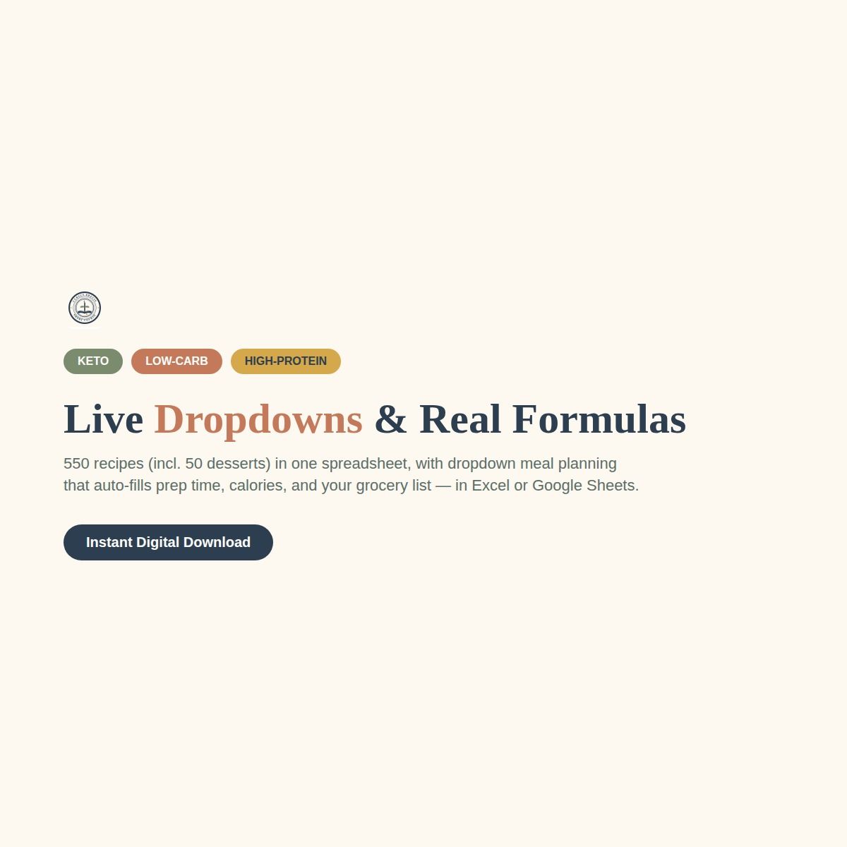 Keto, Low-Carb & High-Protein Meal Planner Bundle — preview 11