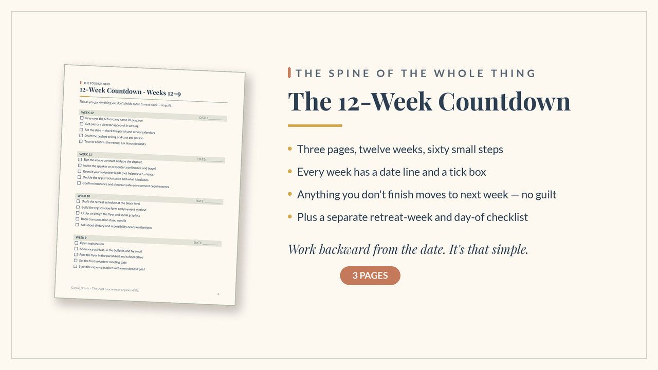The Ministry Leader's Retreat & Events Organizer — preview 16