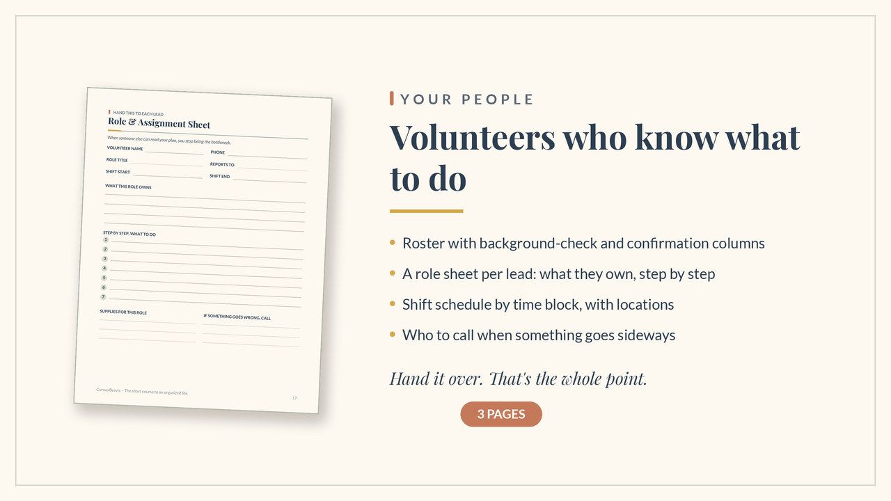 The Ministry Leader's Retreat & Events Organizer — preview 18