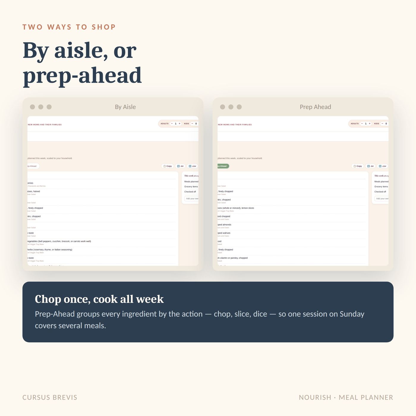 Nourish - Postpartum & Breastfeeding Meal Planner — preview 11