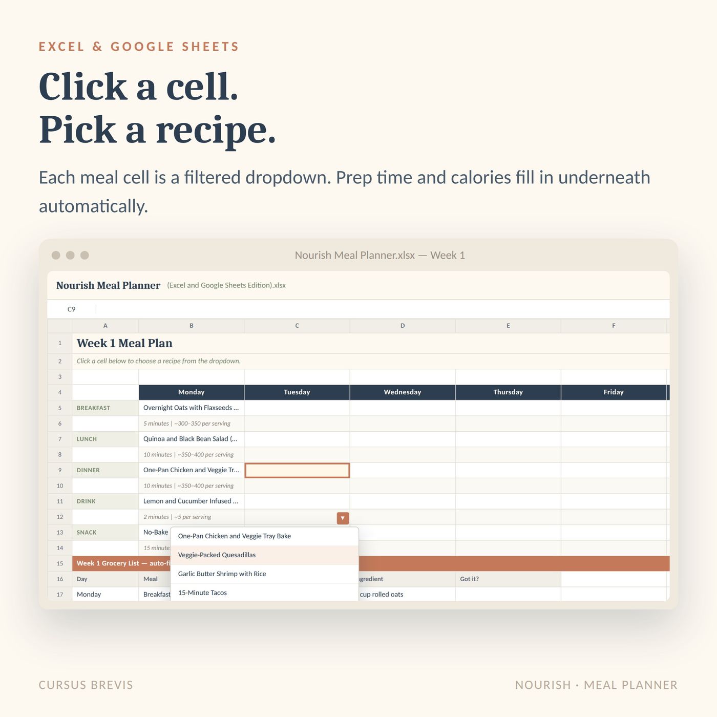 Nourish - Postpartum & Breastfeeding Meal Planner — preview 17
