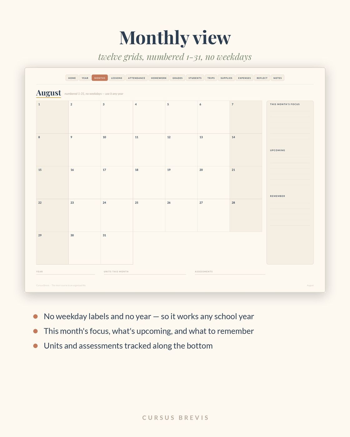 The Organized Teacher - Undated Teacher Planner — preview 7