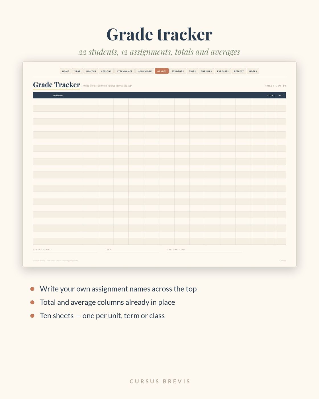 The Organized Teacher - Undated Teacher Planner — preview 9