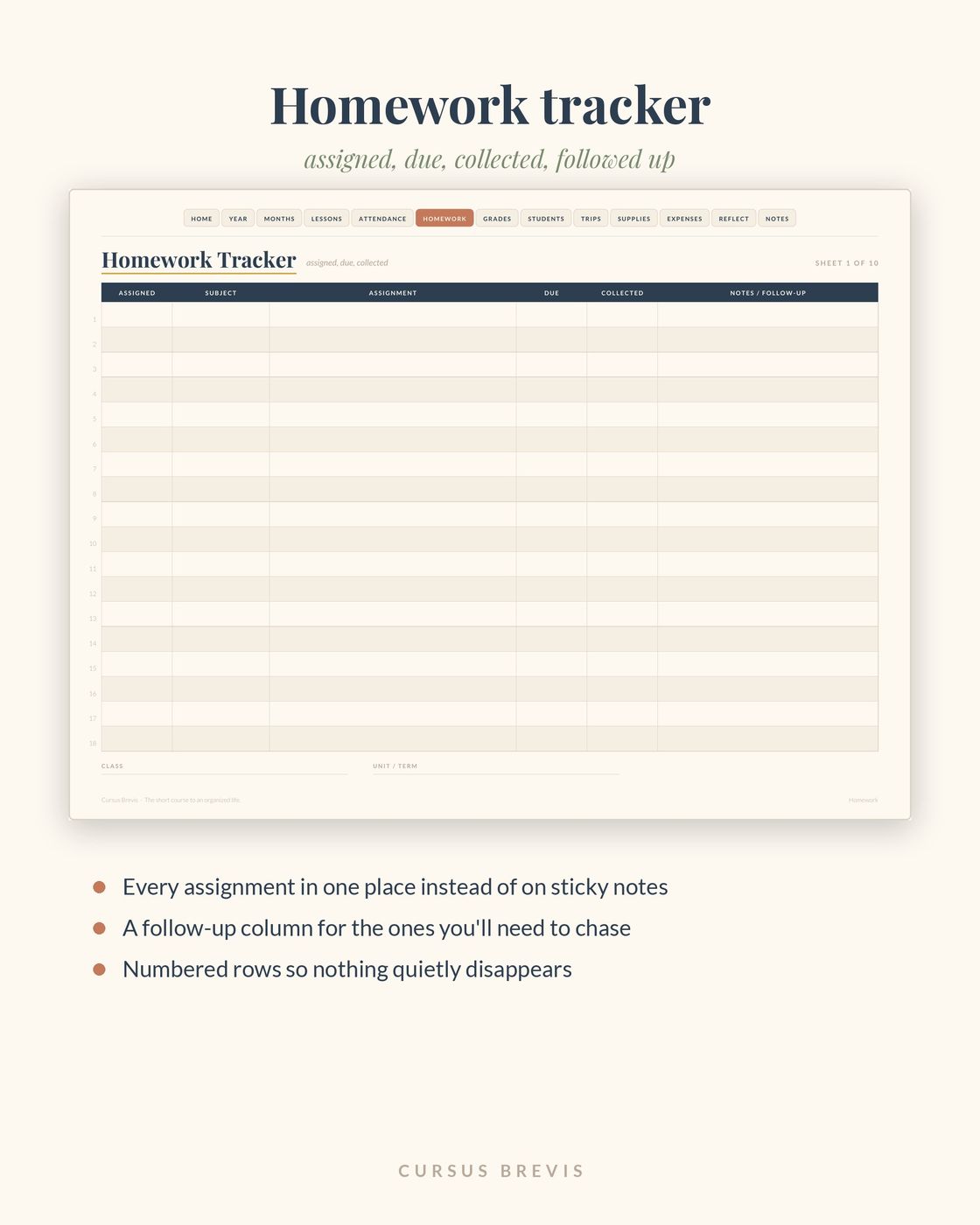 The Organized Teacher - Undated Teacher Planner — preview 10
