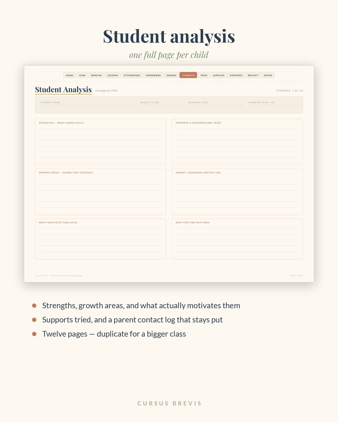 The Organized Teacher - Undated Teacher Planner — preview 11