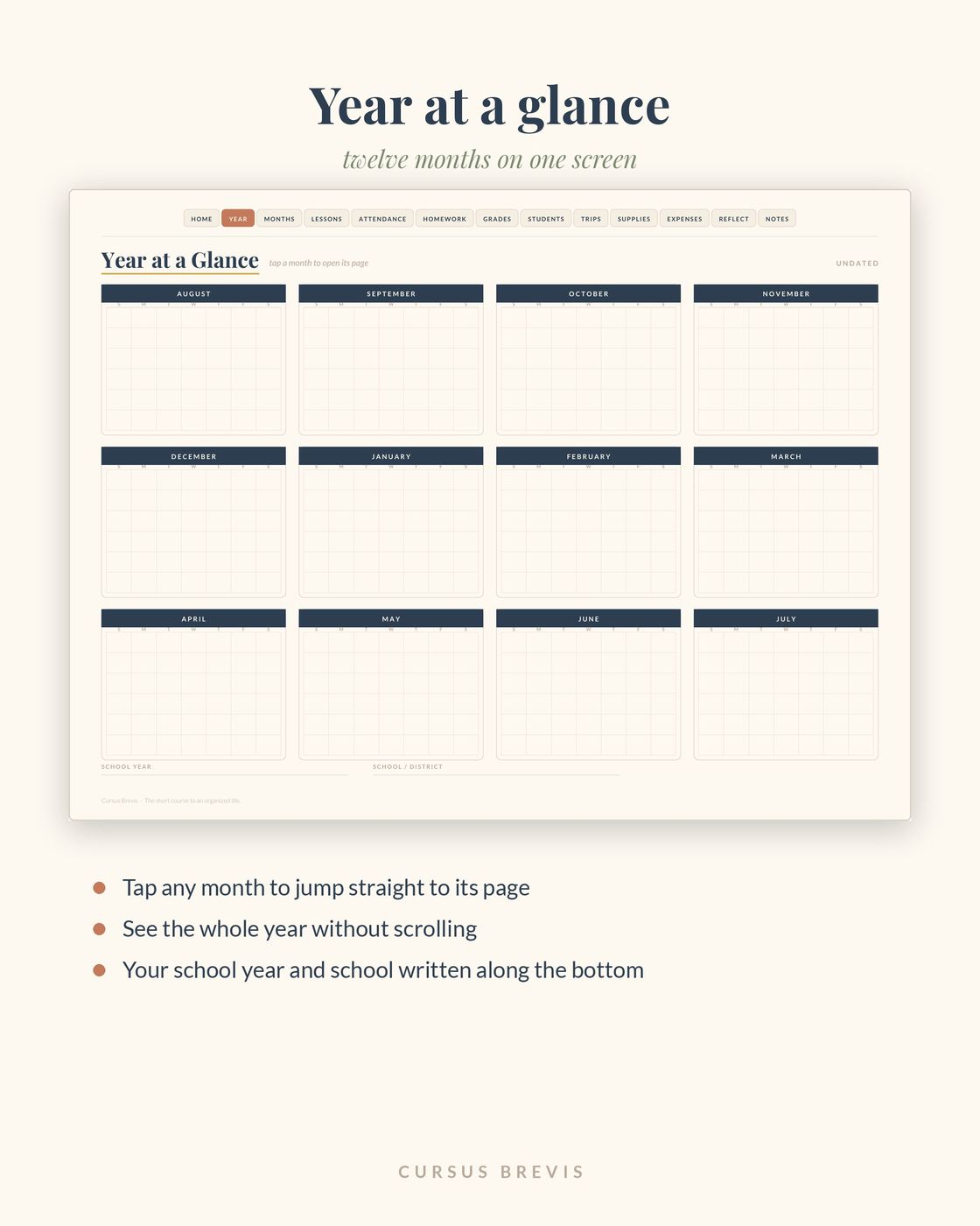 The Organized Teacher - Undated Teacher Planner — preview 15
