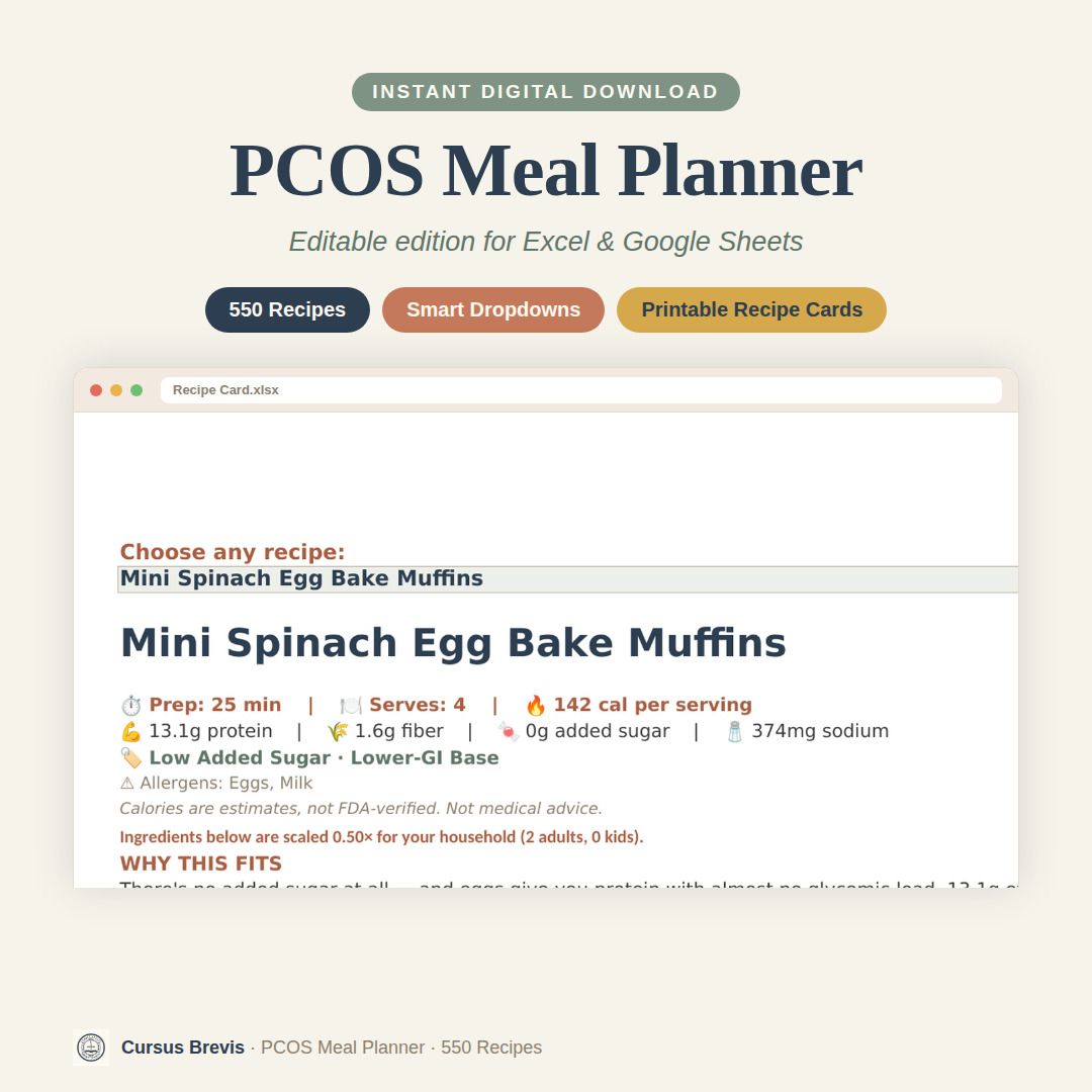 PCOS Meal Planner Bundle — preview 15