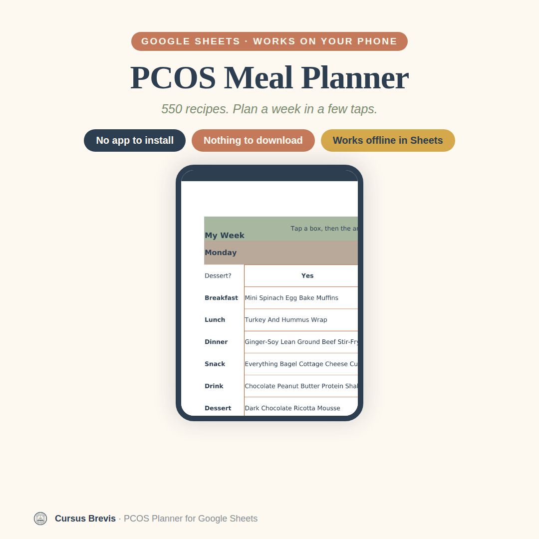 PCOS Meal Planner Bundle — preview 19