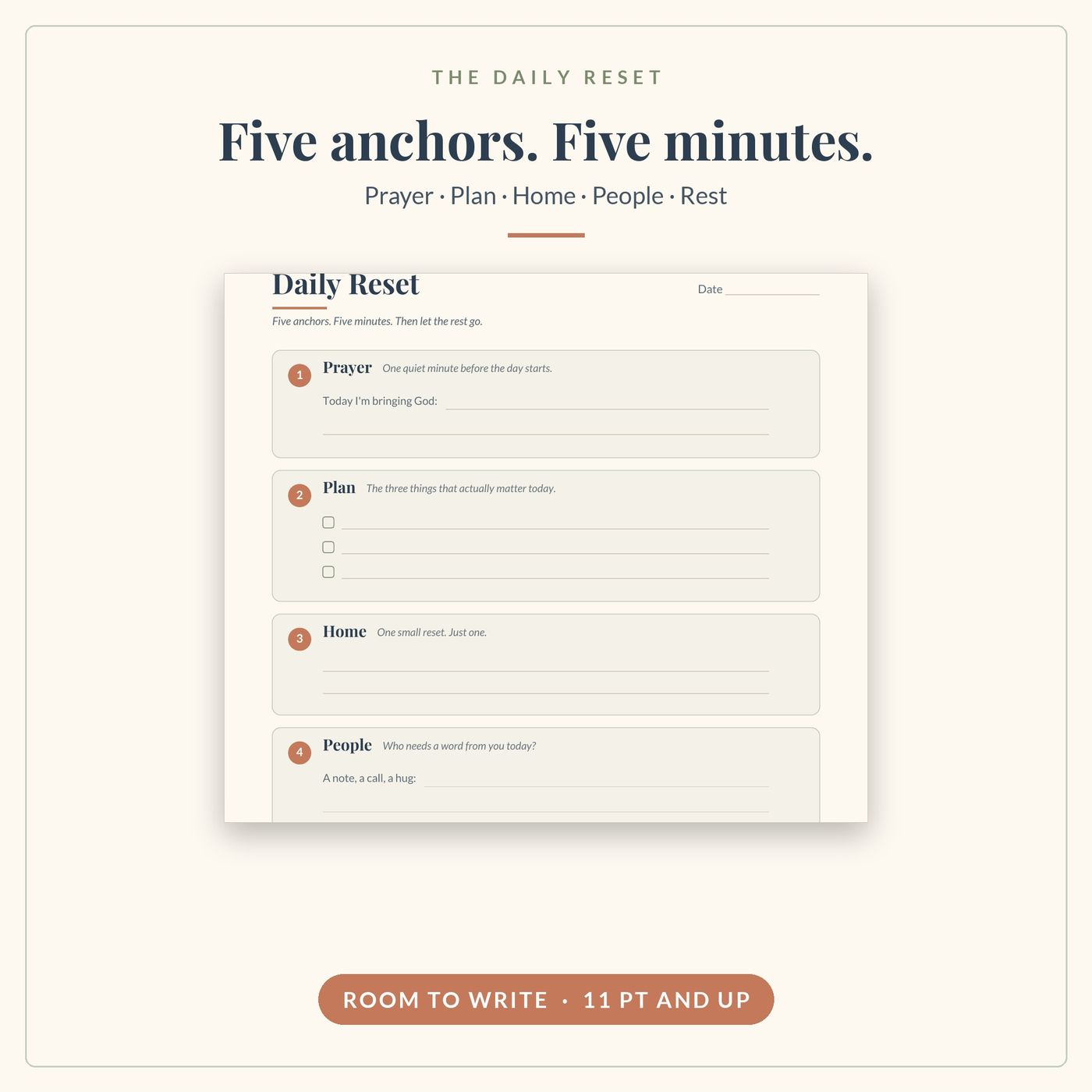 Quick Start Printable Pack — preview 5