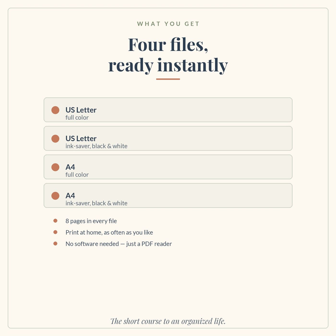Quick Start Printable Pack — preview 6