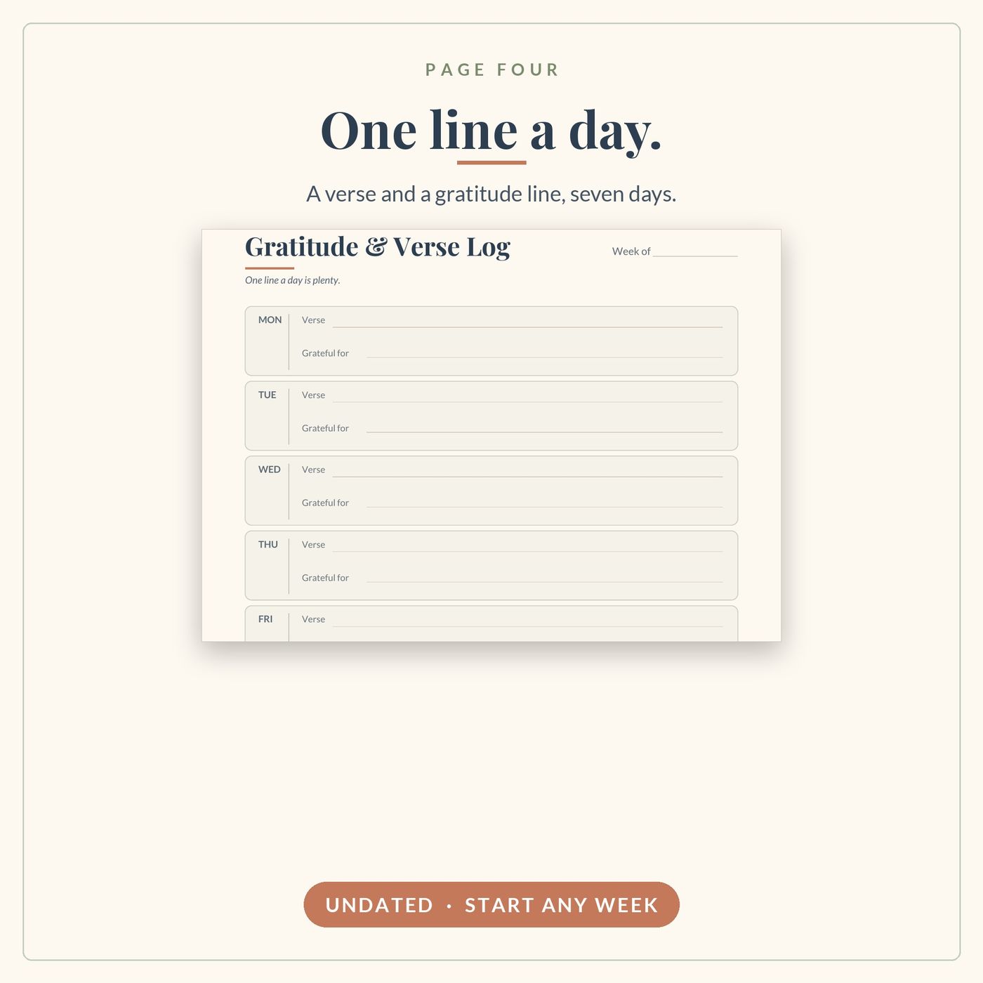 Quick Start Printable Pack — preview 9