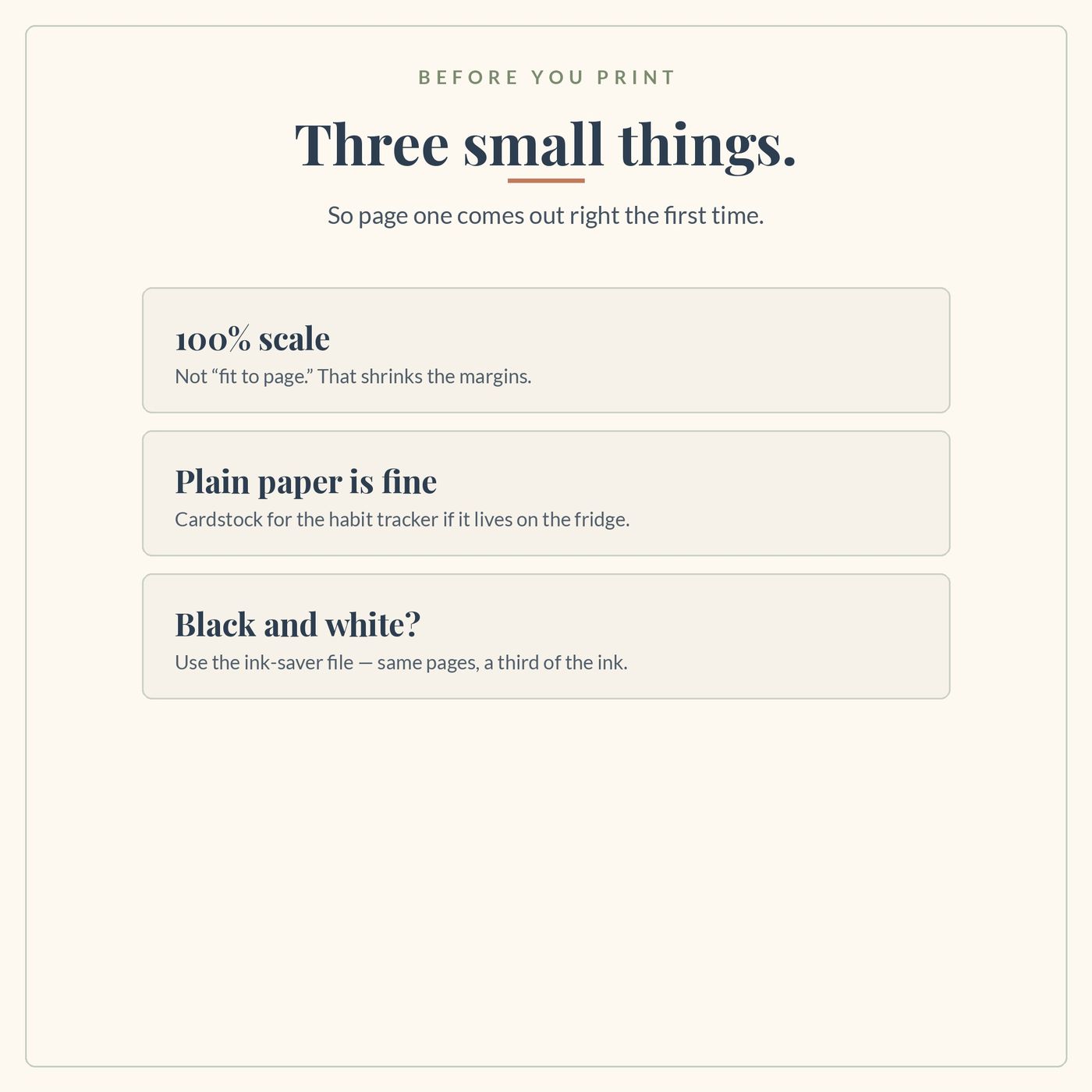 Quick Start Printable Pack — preview 20